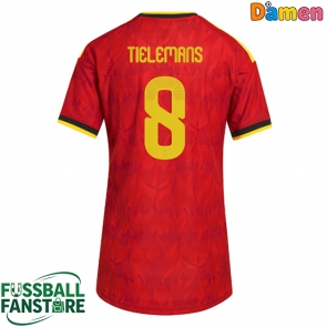 Belgien Youri Tielemans #8 Replik Heimtrikot Damen WM 2026 Kurzarm